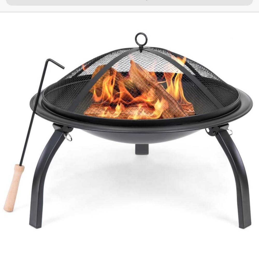22” Folding FIre Pit